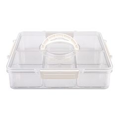 Alfresco Lane Square Grazing Box - 6 Compartments