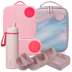 b.box Morning Sky + Flamingo Fizz Lunch & Drink Bundle