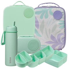 b.box Lilac Garden + Spearmint Lunch & Drink Bundle