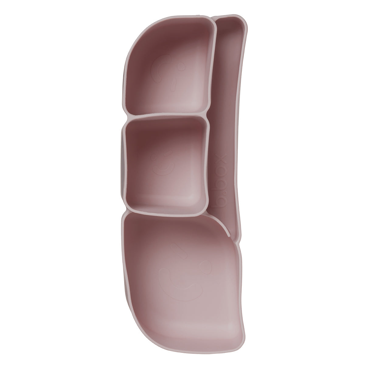 b.box Silicone Bento Tray - LUNCH - Berry