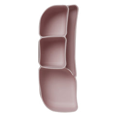 b.box Silicone Bento Tray - LUNCH - Berry
