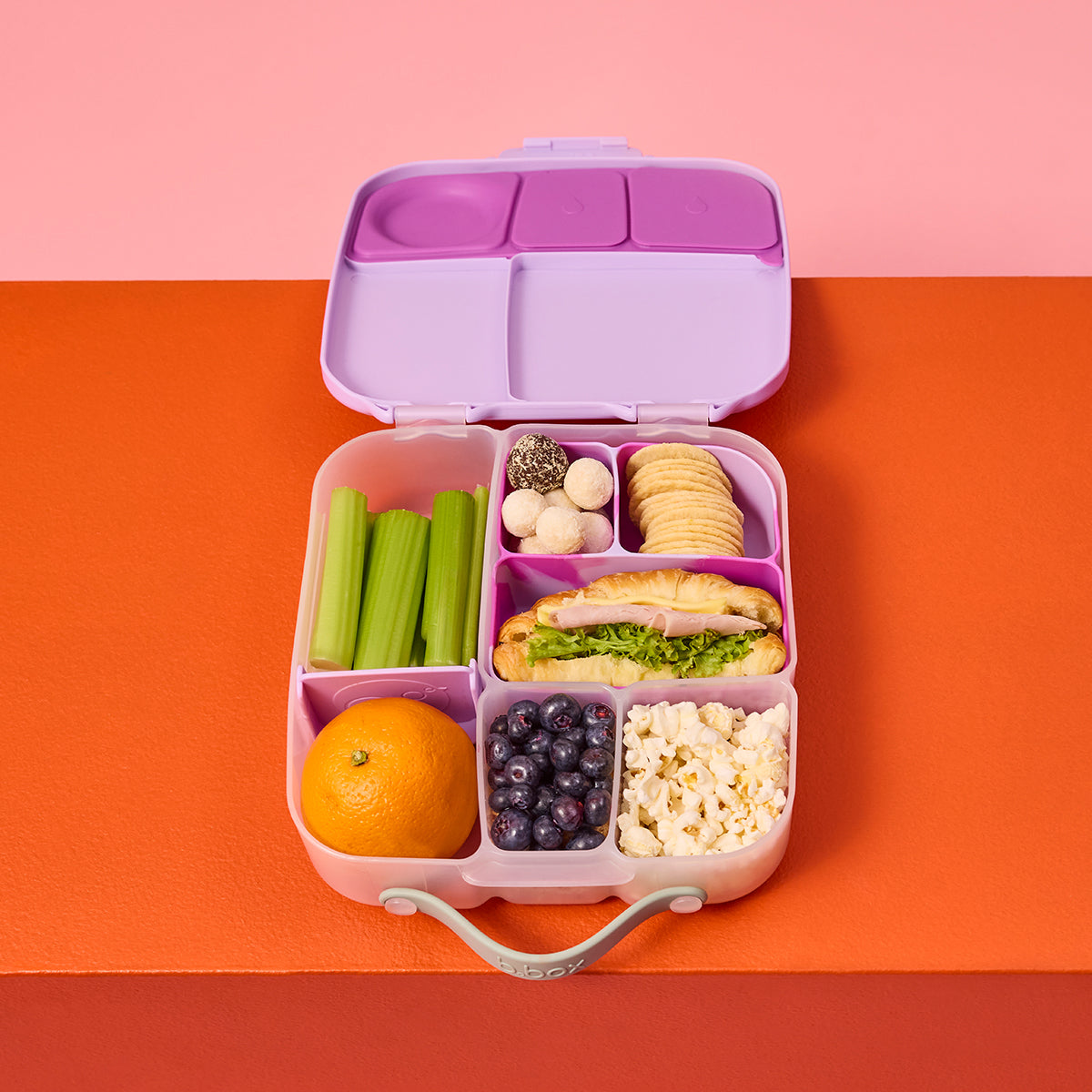 b.box Silicone Bento Buddy - LUNCH - Cosmic