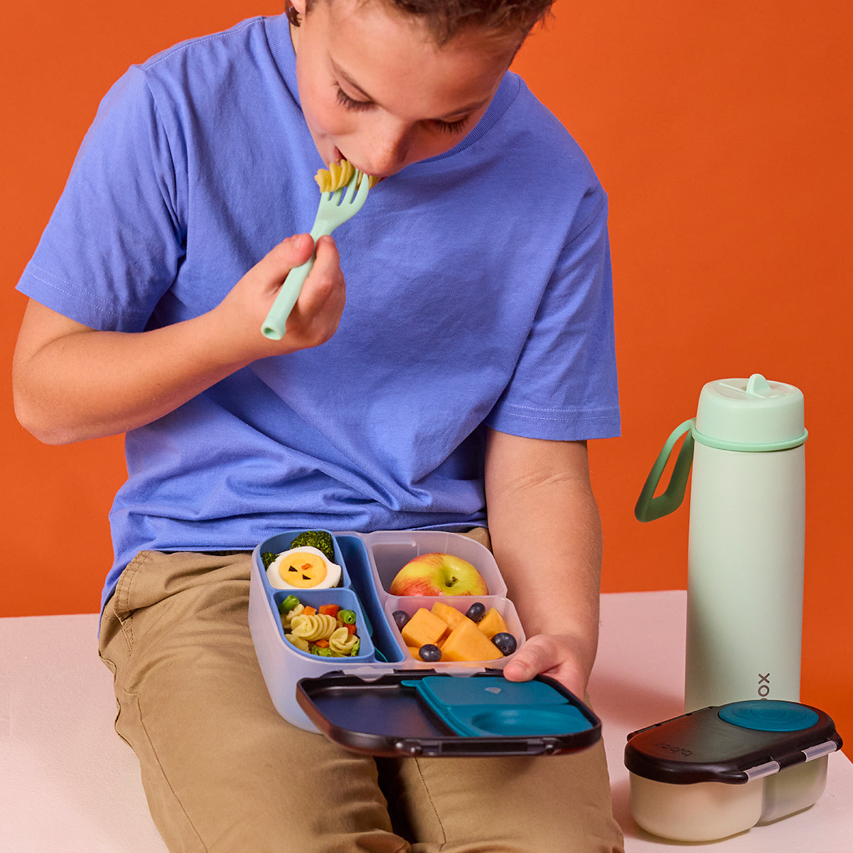 b.box Bento Lunch Box MINI - Night Vision