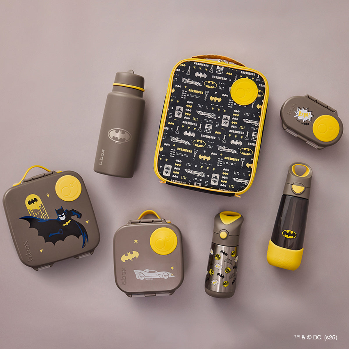 b.box Bento Lunch Box MINI - Batman