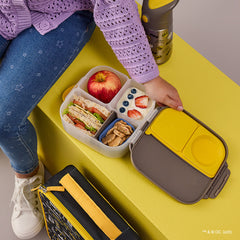 b.box Bento Large & Mini Lunch Box & Snack Box Bundle - Batman