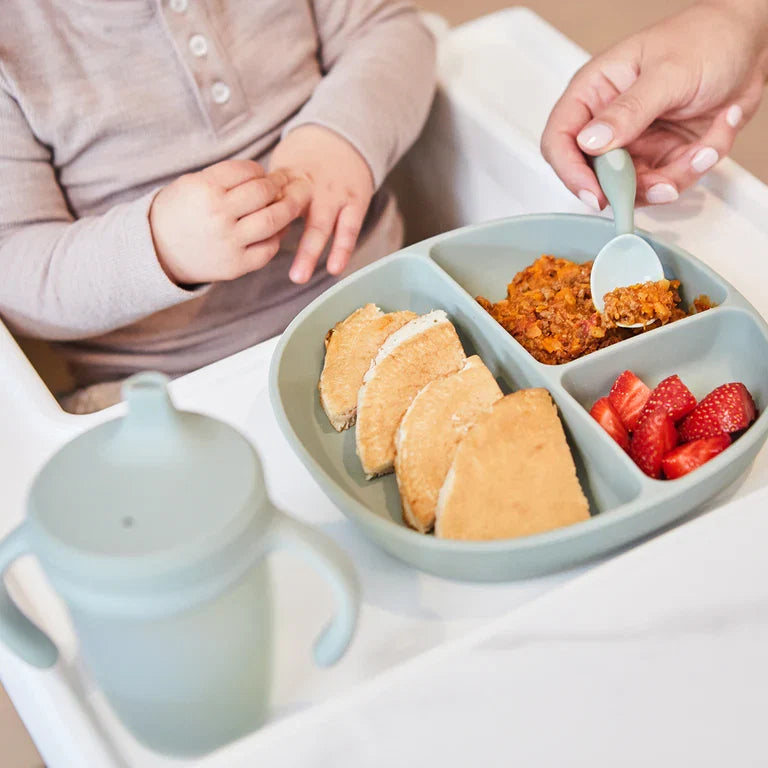 b.box Silicone Plate & Lid - Sage