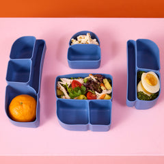 b.box Silicone Bento Buddy - SNACK - Ocean