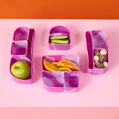 b.box Silicone Bento Buddy - LUNCH - Cosmic