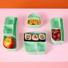 b.box Silicone Bento Buddy - SNACK - Forest