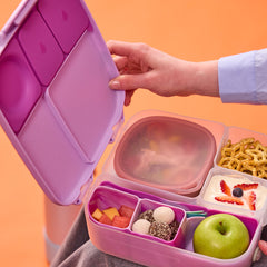 b.box Silicone Bento Tray - LUNCH - Cosmic