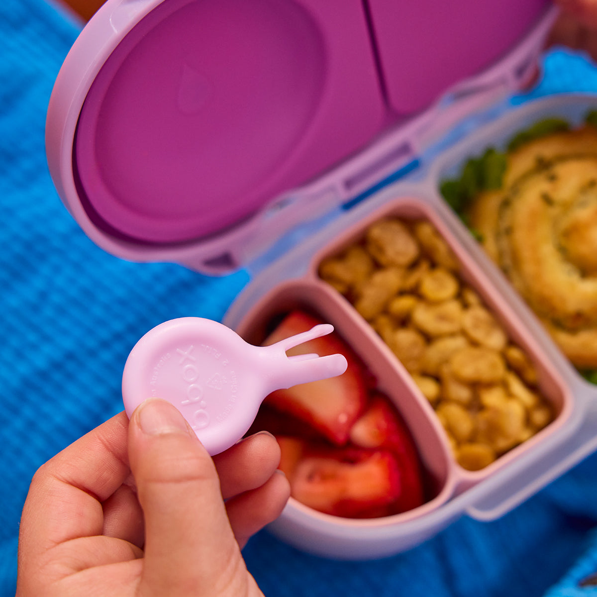 b.box Mini Spoon & Flork Duo - Blossom