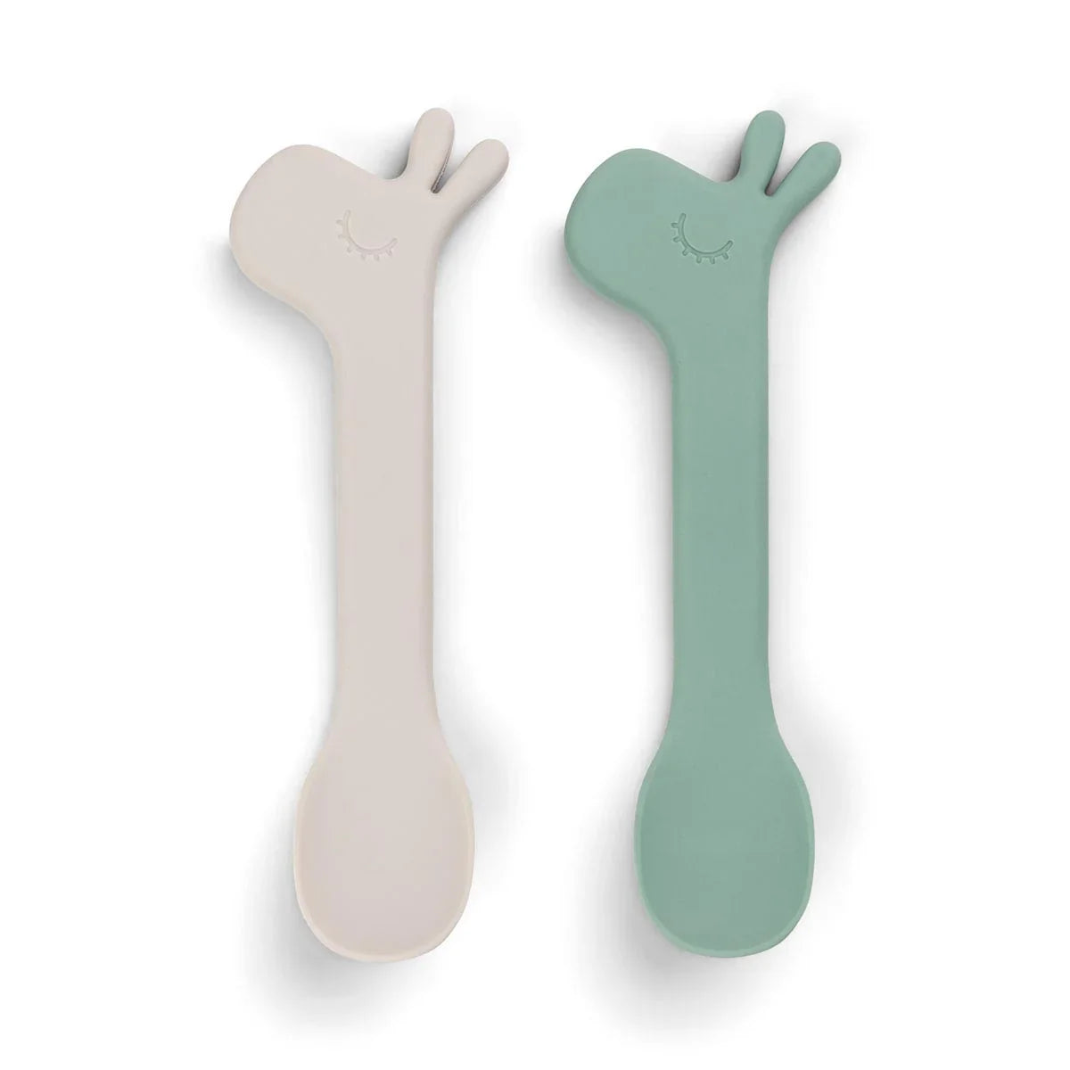Done By Deer Lalee Silicone Spoon 2pk - Green