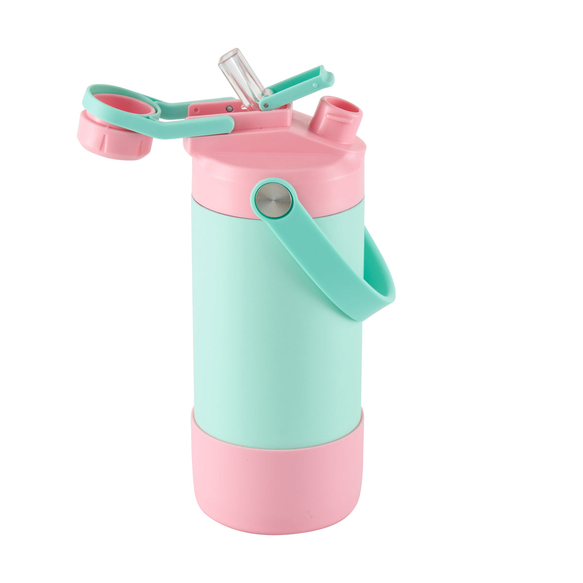 Avanti 2 Way Bottle - 400ml - Mint/Pink