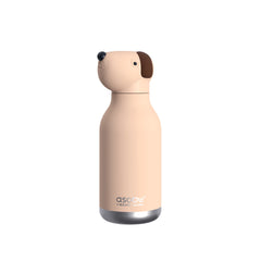 Asobu 460ml Insulated Bestie Bottle - Brown Dog