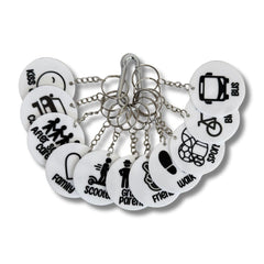 After School Reminder Bag Tag Set - Full Set of 11 Tags