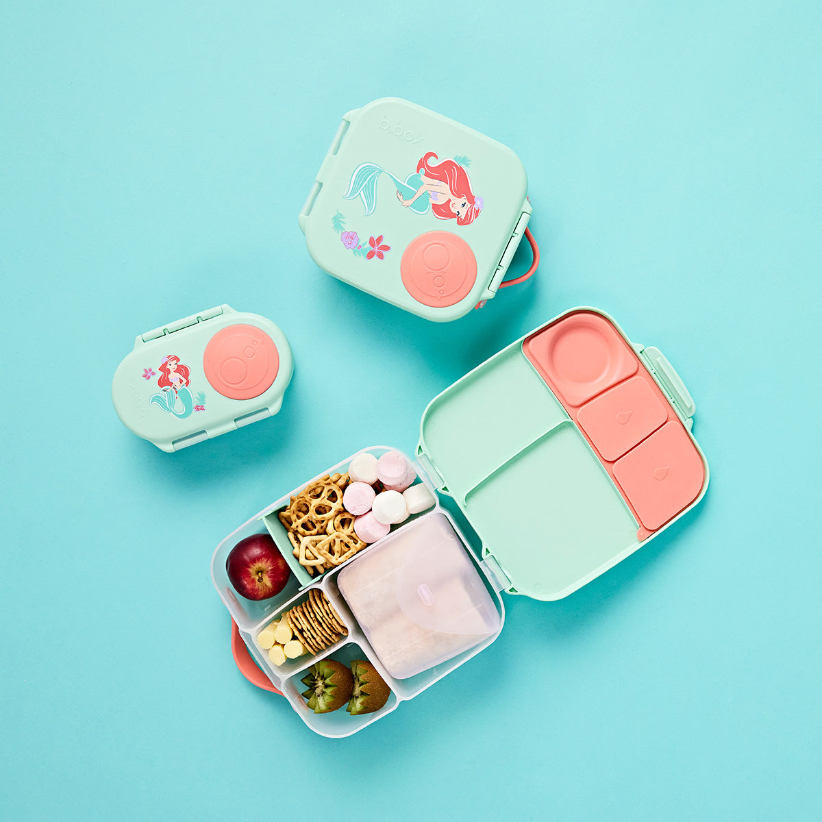 b.box Bento Lunch Box MINI - The Little Mermaid