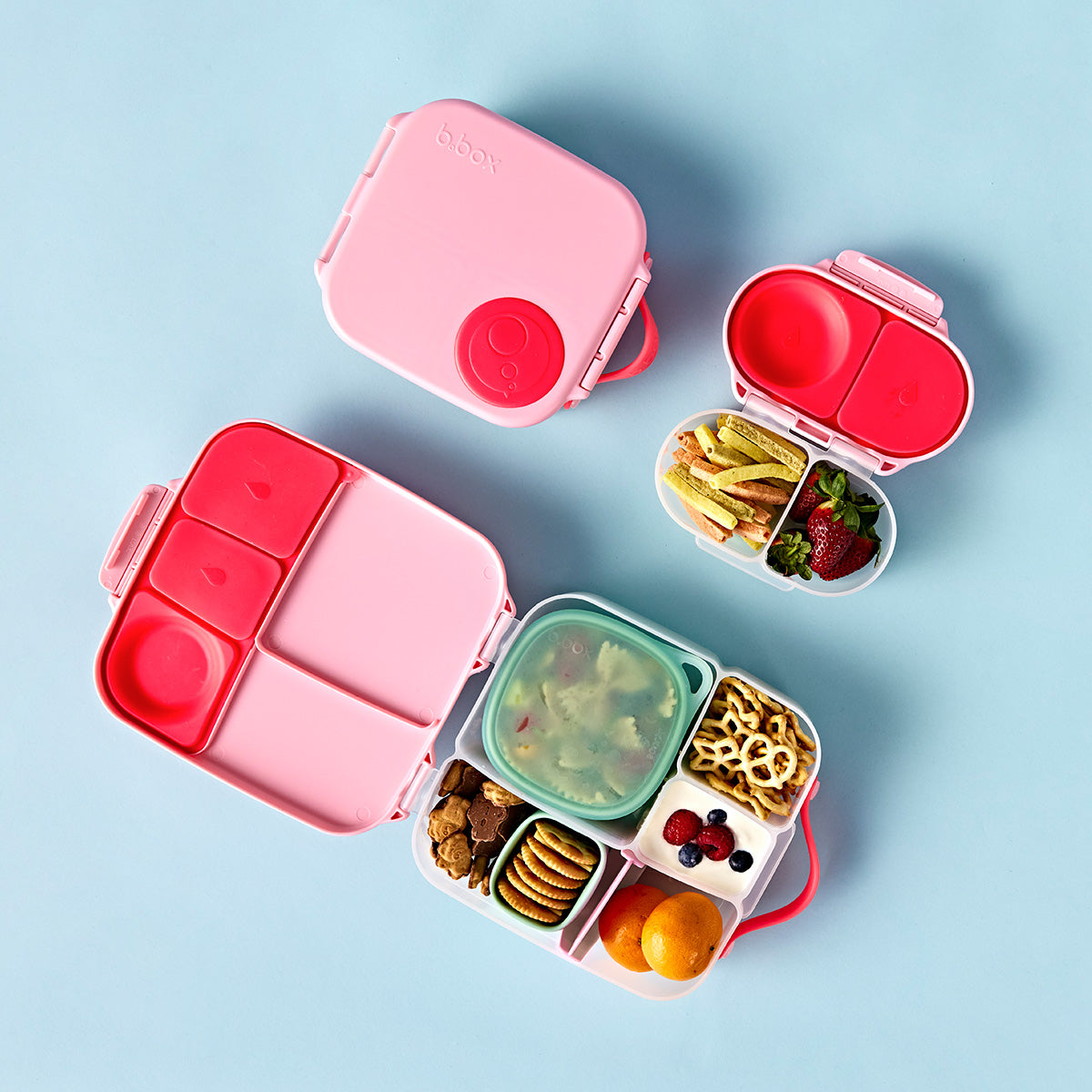 b.box Bento Snack Box - Flamingo Fizz