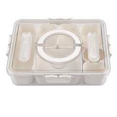 Alfresco Lane Rectangular Grazing Box - 7 Compartments - With Picks