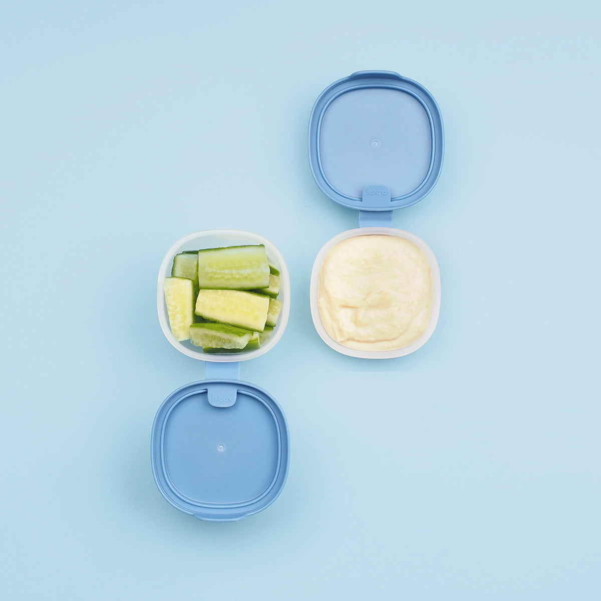 b.box 3pk Snack Tubs - Ocean