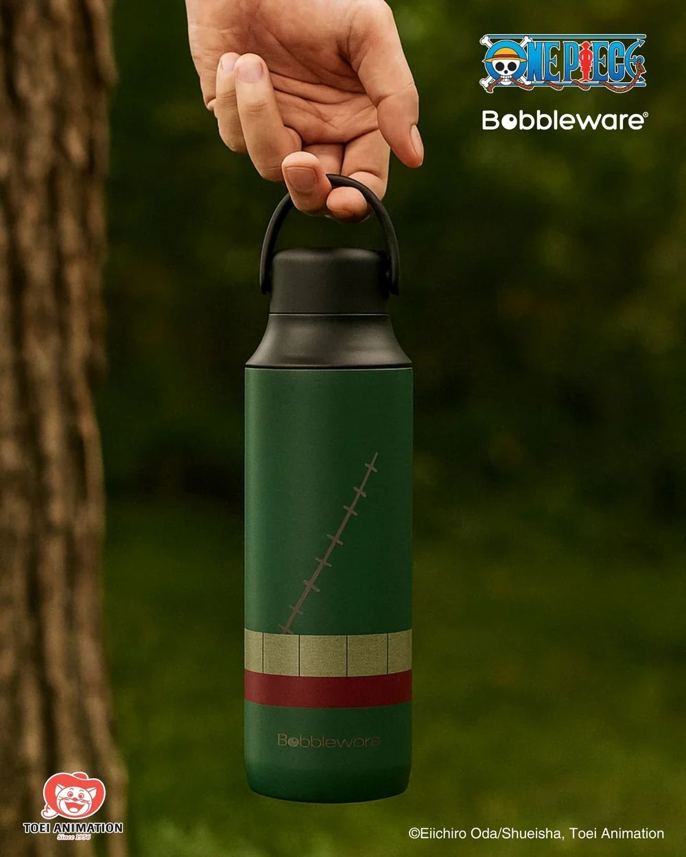 Bobbleware Hydrate Insulated 2-in-1 Drink Bottle - 600ml - Zoro Edition