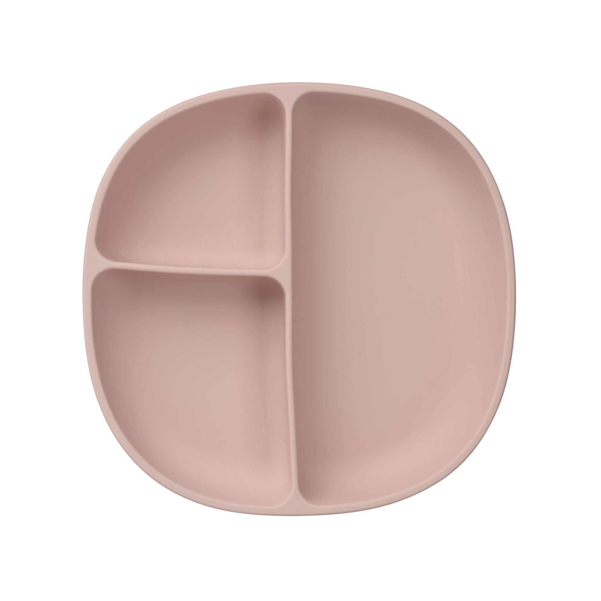 b.box Silicone Plate & Lid - Blush