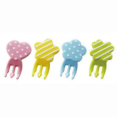 Dots & Stripes Food Pick Forks