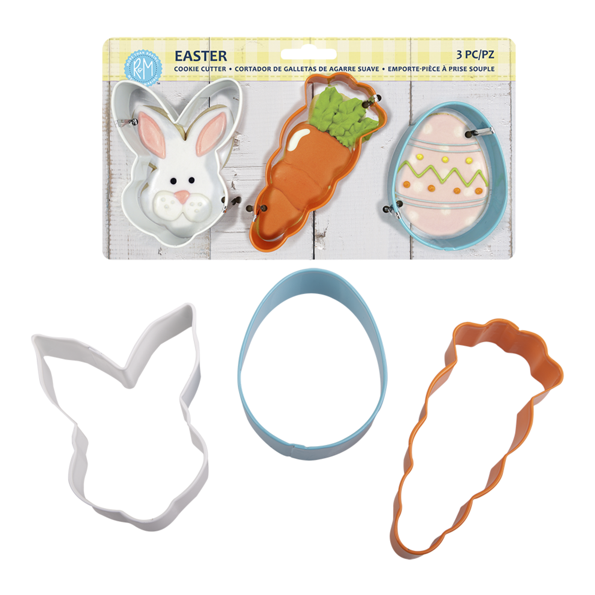 Easter Cookie Cutter Set - 3 Piece Set