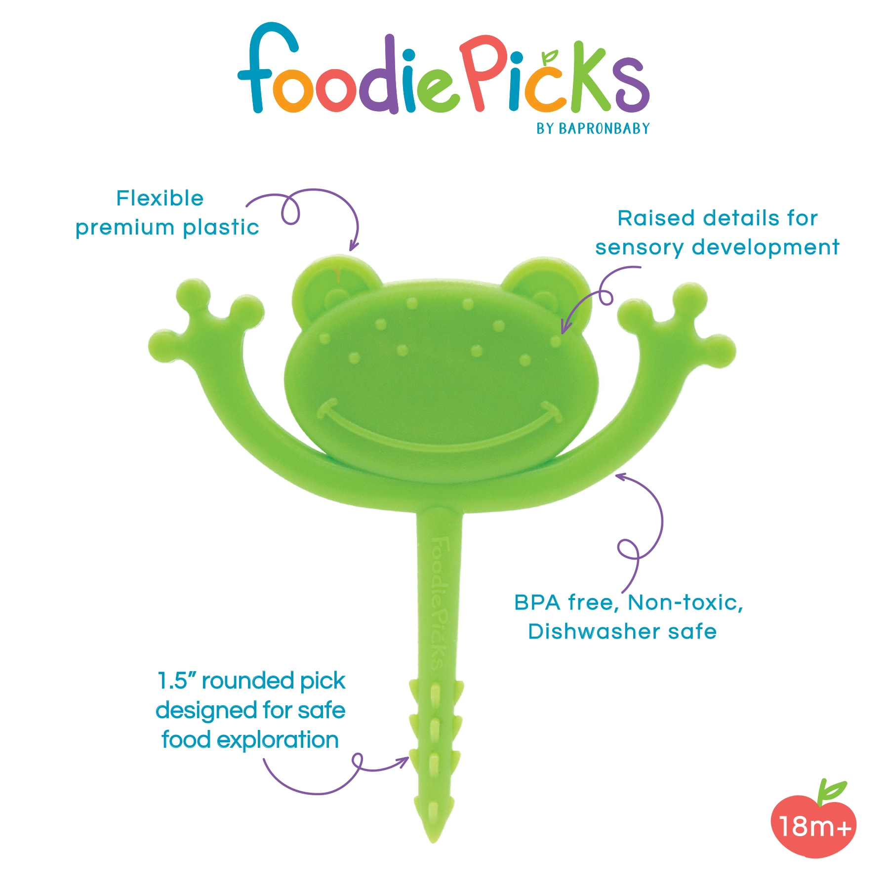 BapronBaby Foodie Food Picks Set - Sea Life
