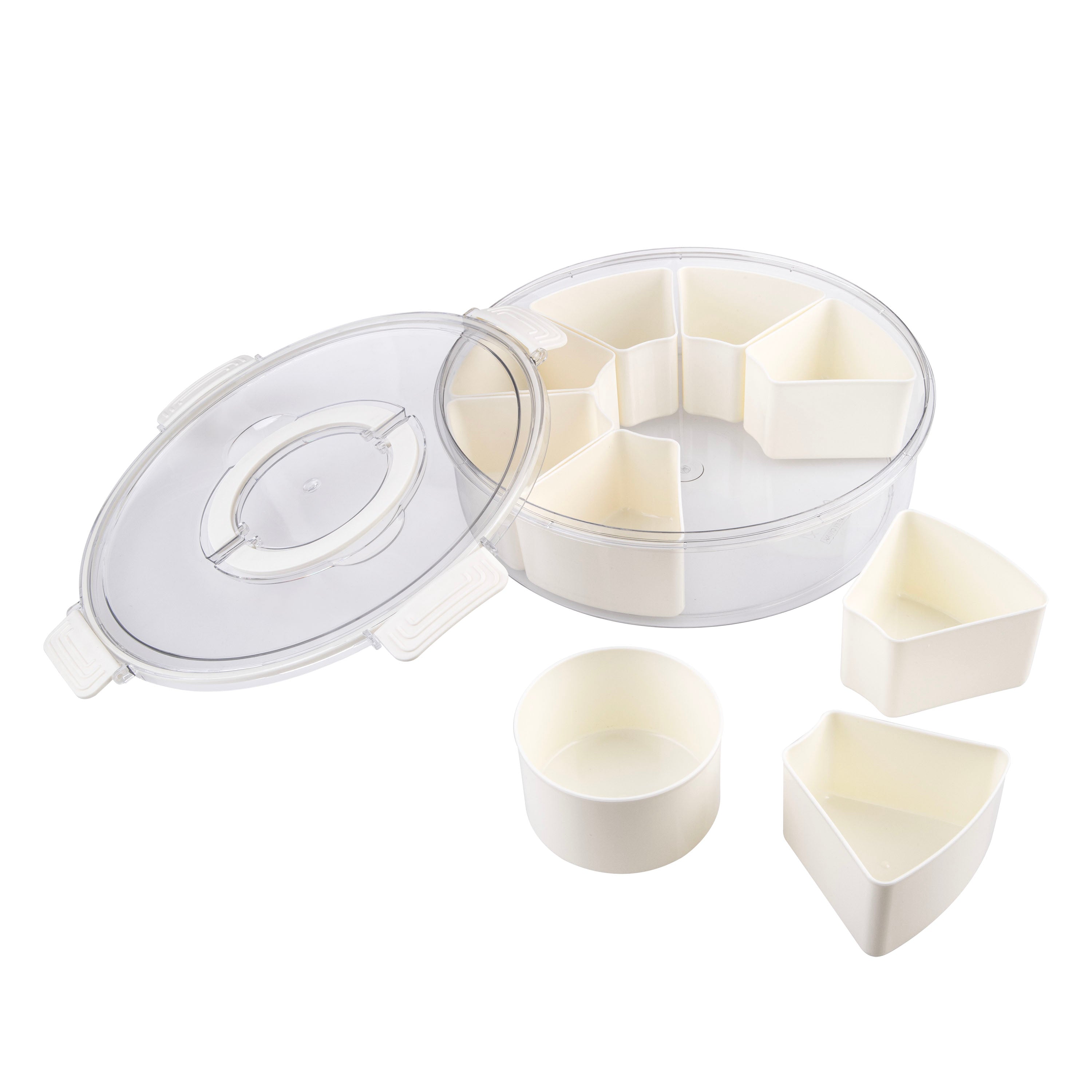 Alfresco Lane Round Grazing Box - 9 Compartments